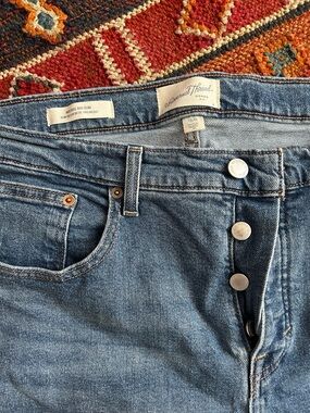 Universal Thread high-waist button-fly denim jeans